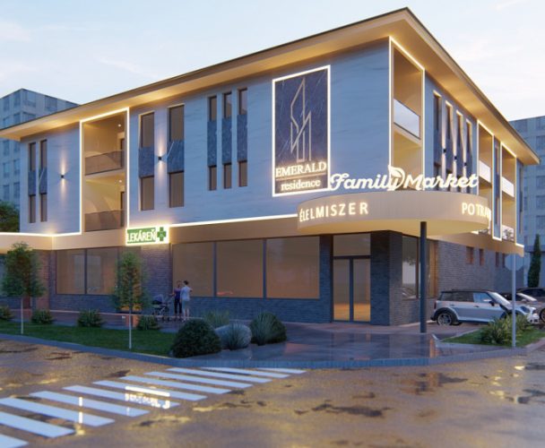 דירה ב-EMERALD RESIDENCE: 2-3 חדרים, מרפסת, חניה, Nová Ves, Dunajská Streda - фото 1