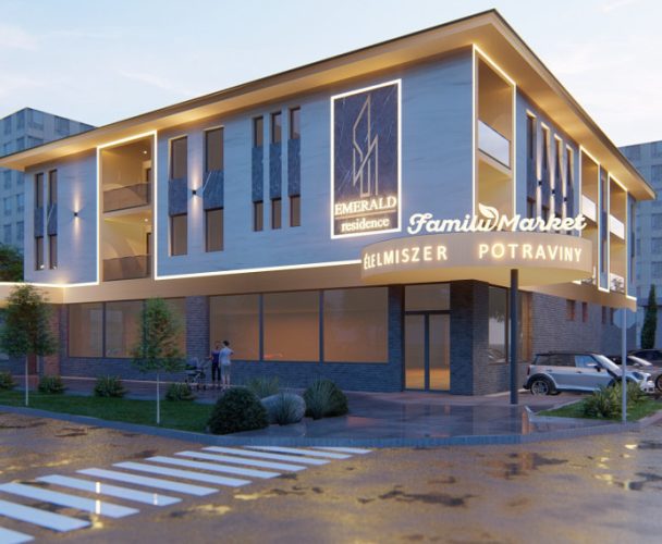 דירה ב-EMERALD RESIDENCE: 2-3 חדרים, מרפסת, חניה, Nová Ves, Dunajská Streda - фото 6