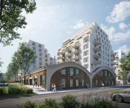 Polyfunctional complex Matador in Bratislava, modern design, Petržalka - фото 4