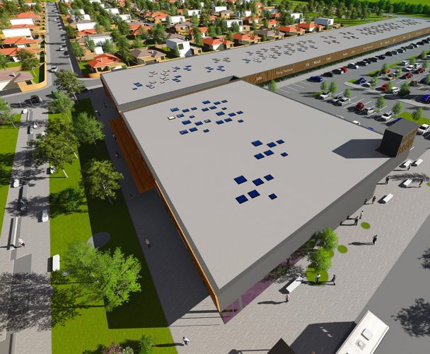 Проект квартала семейных домов и retail park в Podunajské Biskupice - фото 6