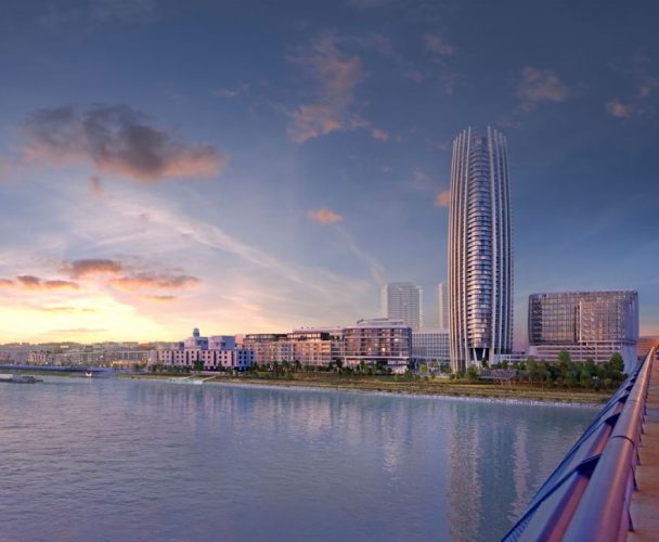 Mixed-use project with first Slovak skyscraper Eurovea Tower Eurovea - фото 8
