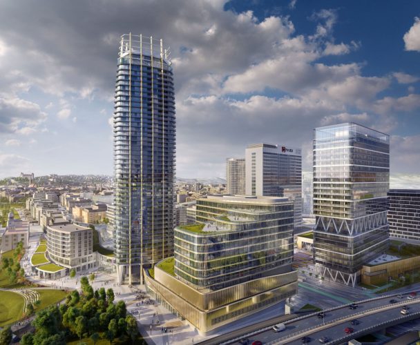 Mixed-use project with first Slovak skyscraper Eurovea Tower Eurovea - фото 10