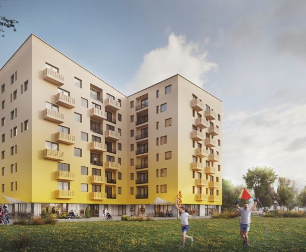 Mixed-use project near future tram line, new linear center Petržalky - фото 1