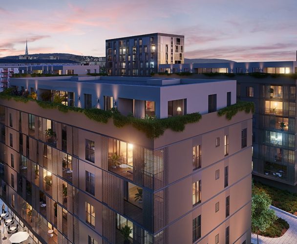 Residential project from architectural competition, Račianskej ulice - фото 2