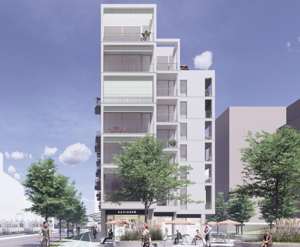 Residential project from architectural competition, Račianskej ulice - фото 12