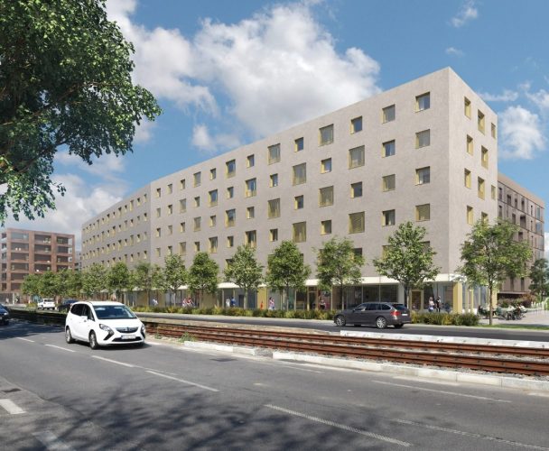 Residential project from architectural competition, Račianskej ulice - фото 13