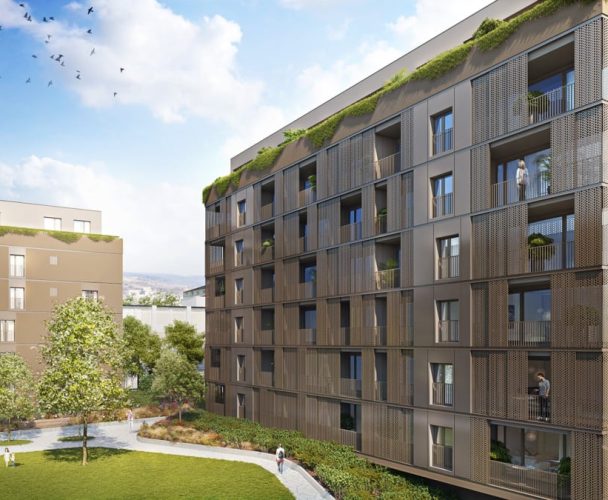 Residential project from architectural competition, Račianskej ulice - фото 3