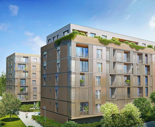 Residential project from architectural competition, Račianskej ulice - фото 4