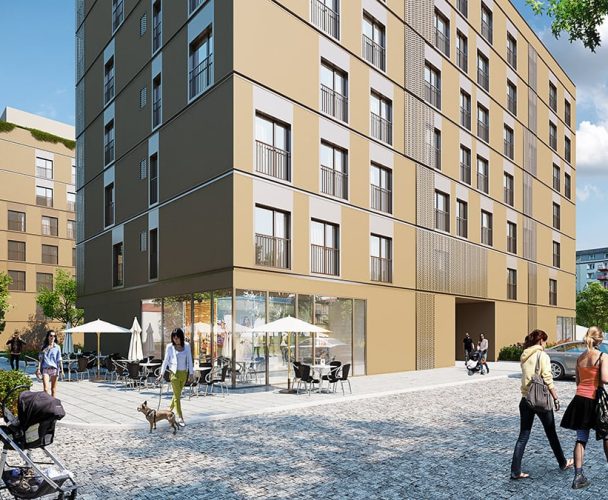 Residential project from architectural competition, Račianskej ulice - фото 7