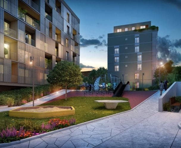 Residential project from architectural competition, Račianskej ulice - фото 8