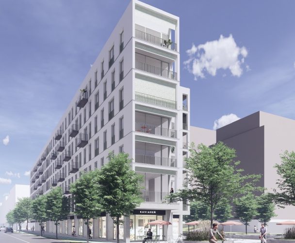 Residential project from architectural competition, Račianskej ulice - фото 10