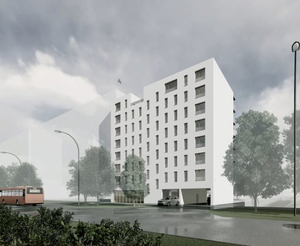 Mixed-use project replacing former hygienic station near Green Atrium - фото 1