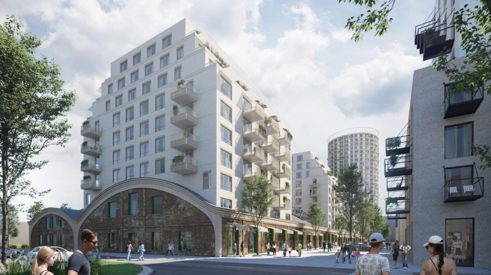 Polyfunctional complex Matador in Bratislava, modern design, Petržalka - фото 11