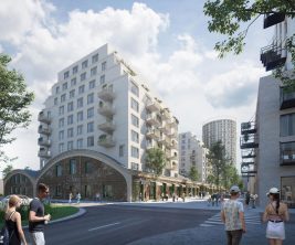 Polyfunctional complex Matador in Bratislava, modern design, Petržalka - фото 11