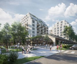 Polyfunctional complex Matador in Bratislava, modern design, Petržalka - фото 17