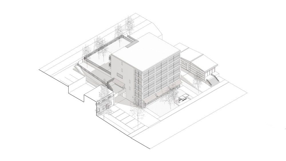 Multifunctional building with parking and balcony, Nové Mesto - фото 10