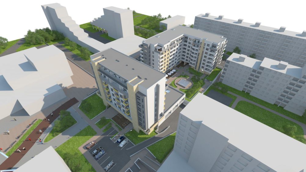 Apartment in Dostavba bloku complex, with balcony, Ružinov - фото 12