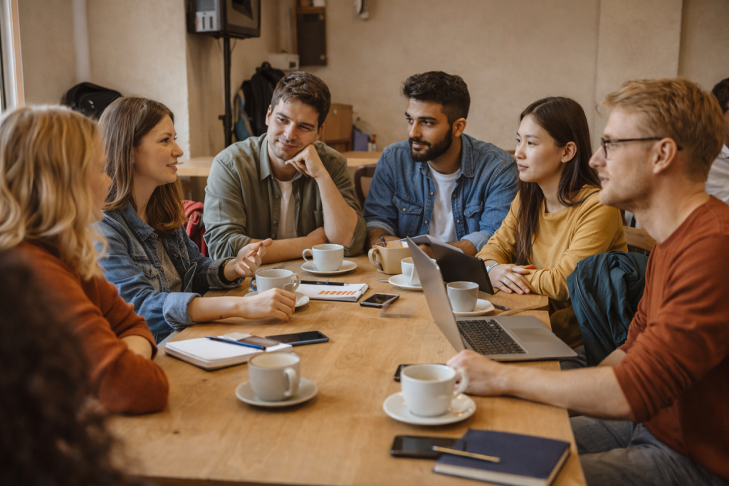 Небольшая языковая встреча или митап в Словакии