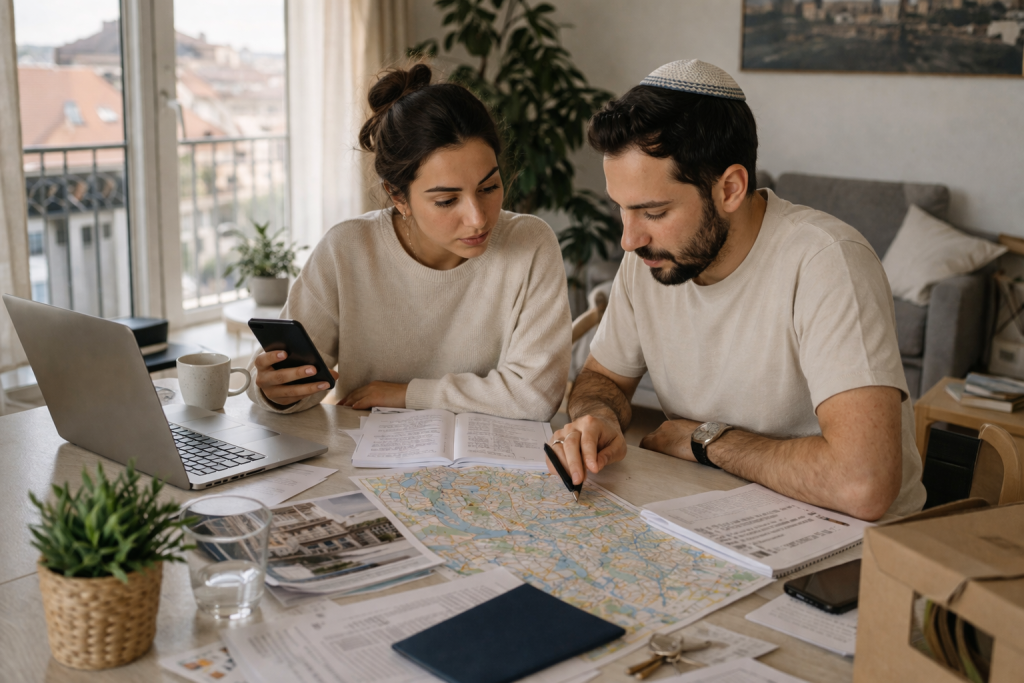 זוג מתכונן למעבר לסלובקיה