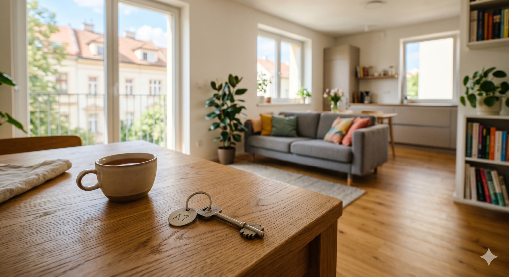 Ключи от арендованной квартиры в Словакии