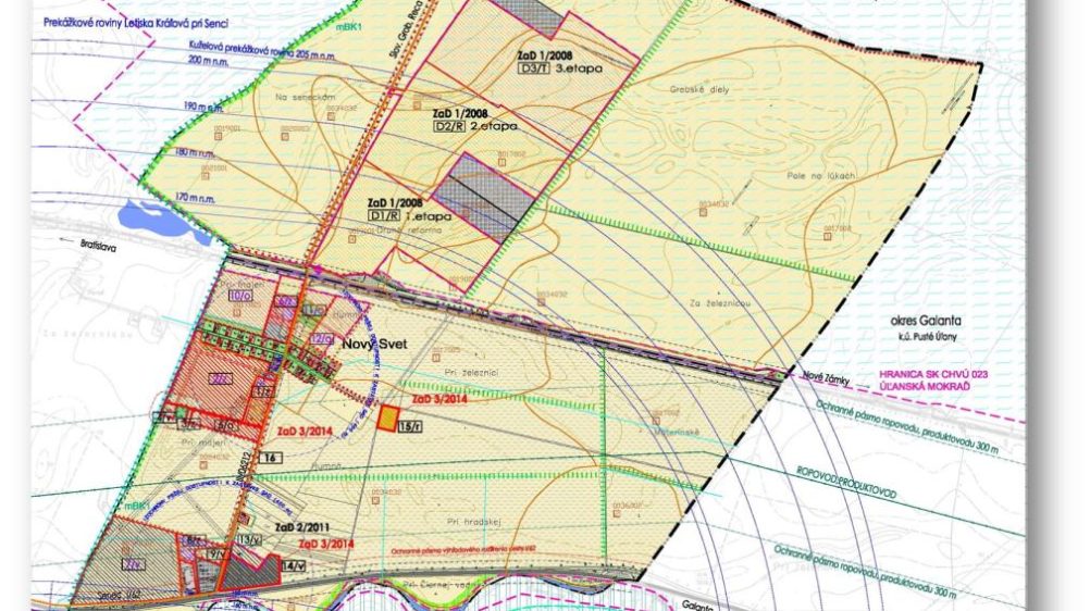 Земельный участок 8411 м² в живописном месте, Senec, Nový Svet - фото 3